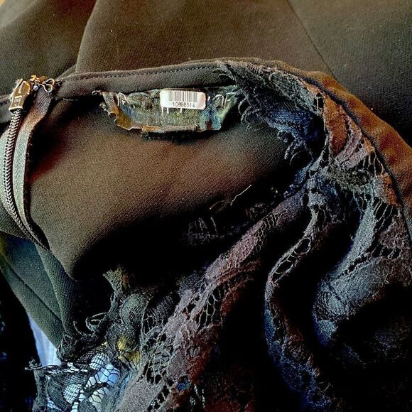 Black Lace Dress Size Medium - Picture 6 of 6